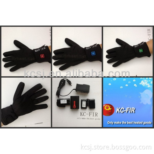 KCFIR gloves with rechargeable battery